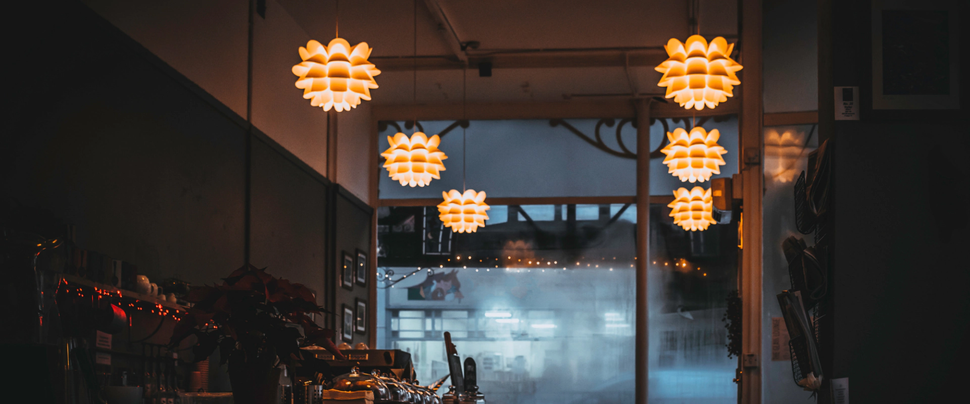 commercial lighting installation